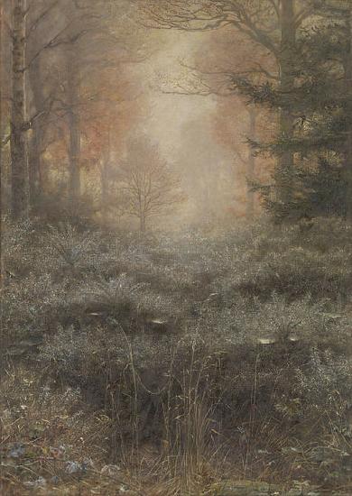 Sir John Everett Millais Dew-Drenched Furze Norge oil painting art